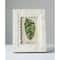 Hello Honey® White Scalloped Bone & Wood 4" x 6" Photo Frame